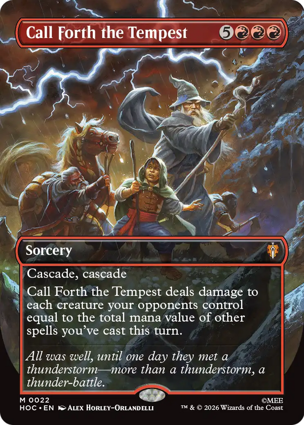 Call Forth the Tempest - Borderless (HOC)