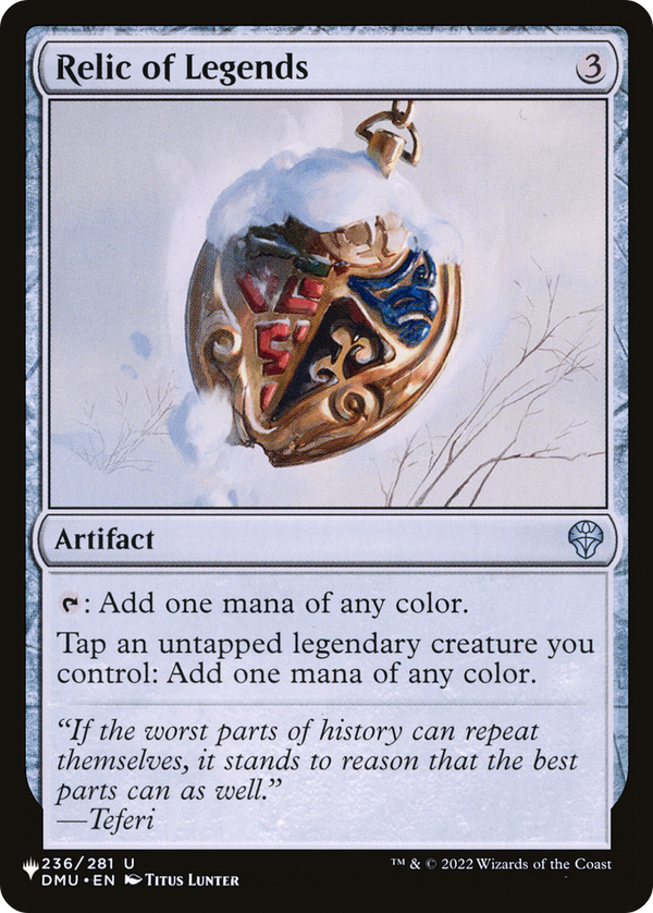 Relic of Legends - DMU Reprint (PLST)