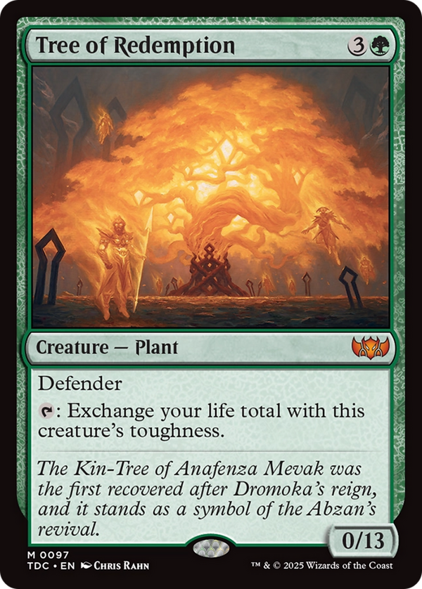 Tree of Redemption (TDC)