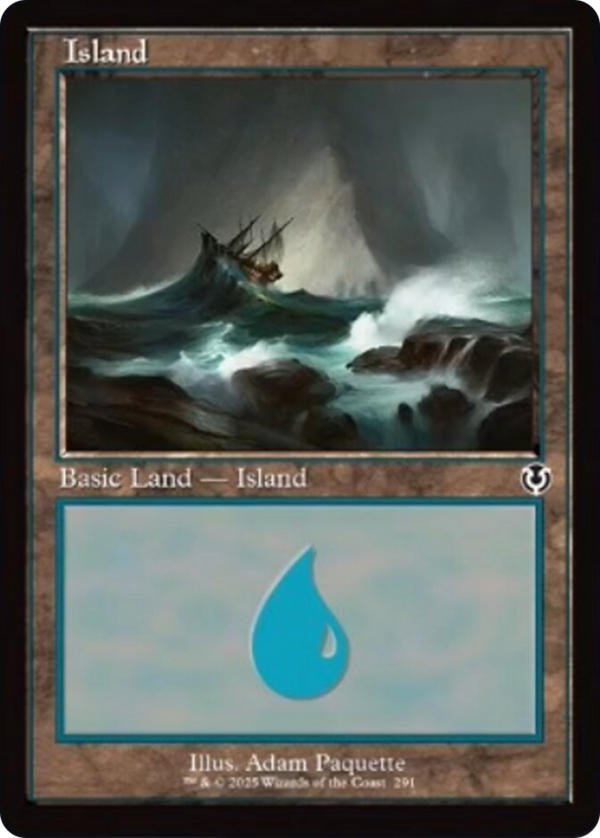 Island (291) - Retro Frame (INR)