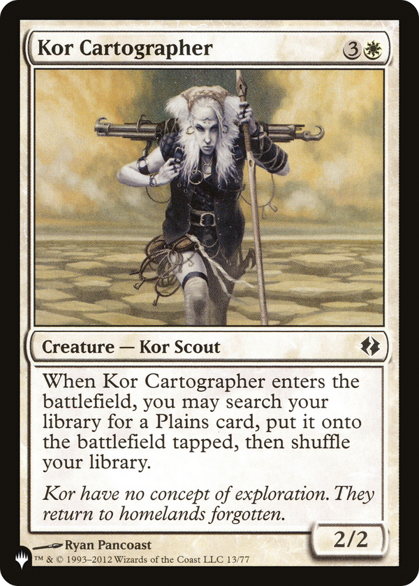 Kor Cartographer - DDI Reprint (PLST)