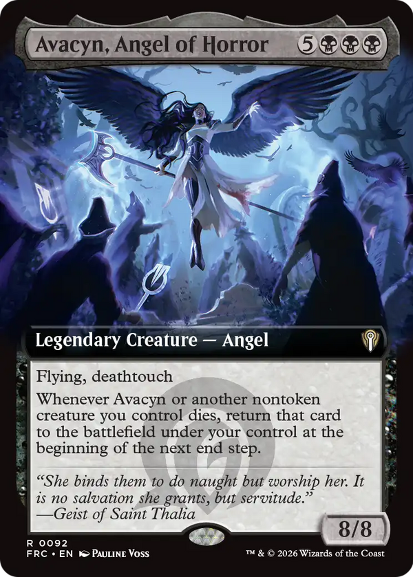 Avacyn, Angel of Horror - Extended Art (FRC)