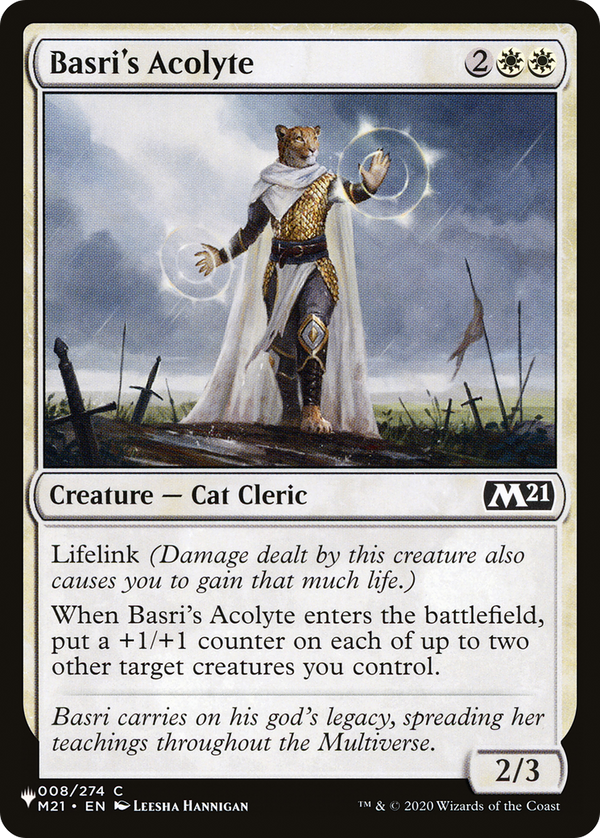 Basri's Acolyte - M21 Reprint (PLST)