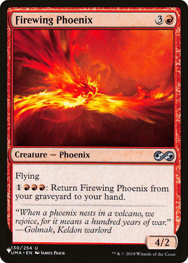 Firewing Phoenix - UMA Reprint (PLST)