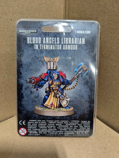 Warhammer 40,000 - Blood Angels - Librarian in Terminator Armour **