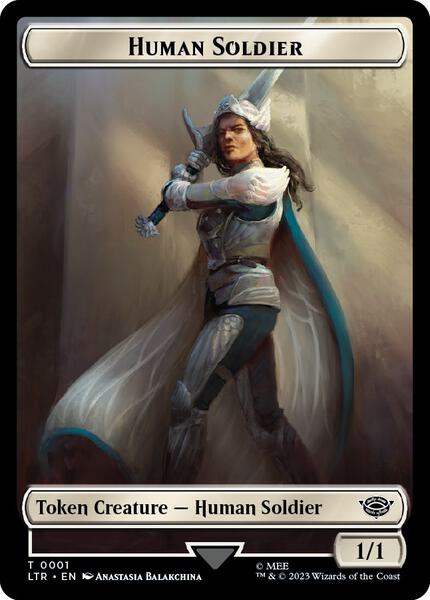 Human Soldier (001) // Food (009) Token (TLTR)