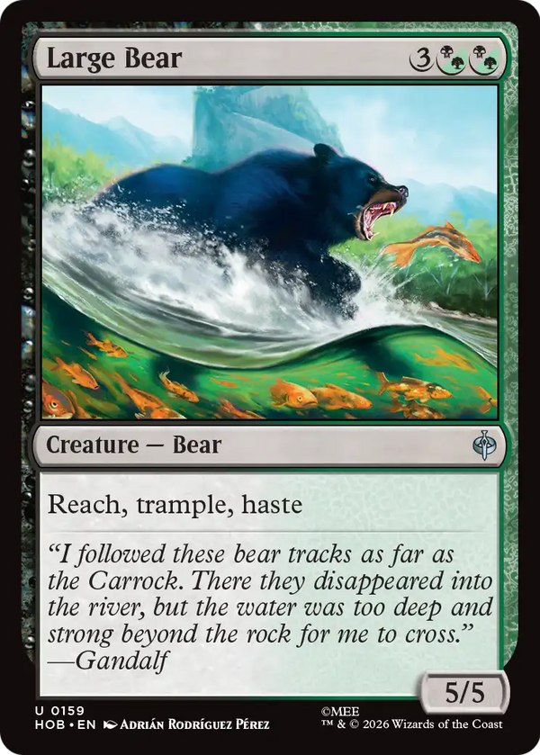 Large Bear (HOB) (Pre-Order)