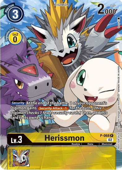 Herissmon (Official Tournament Pack Vol.10) - P-068 - Promo