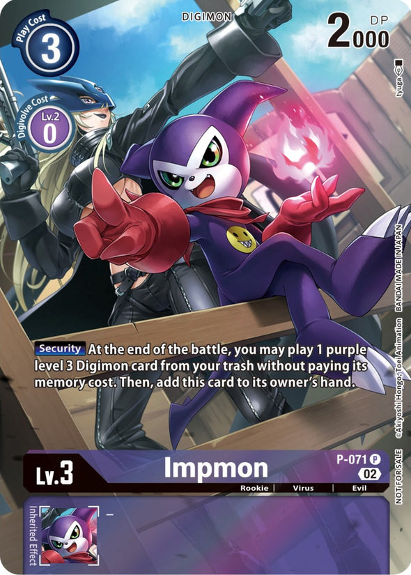 Impmon (Official Tournament Pack Vol.10) - P-071 - Promo