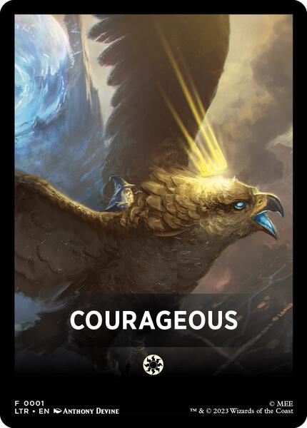 Courageous Theme Card Token (JLTR)