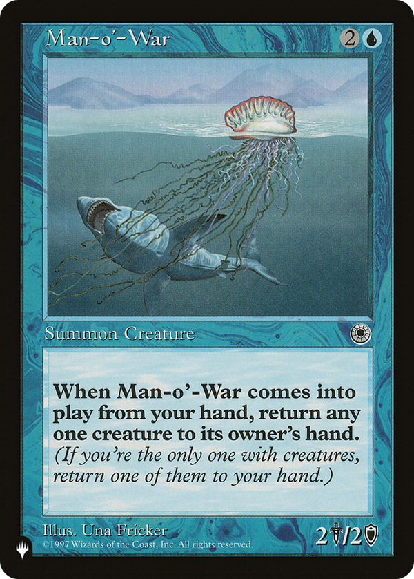 Man-o'-War - POR Reprint (PLST)