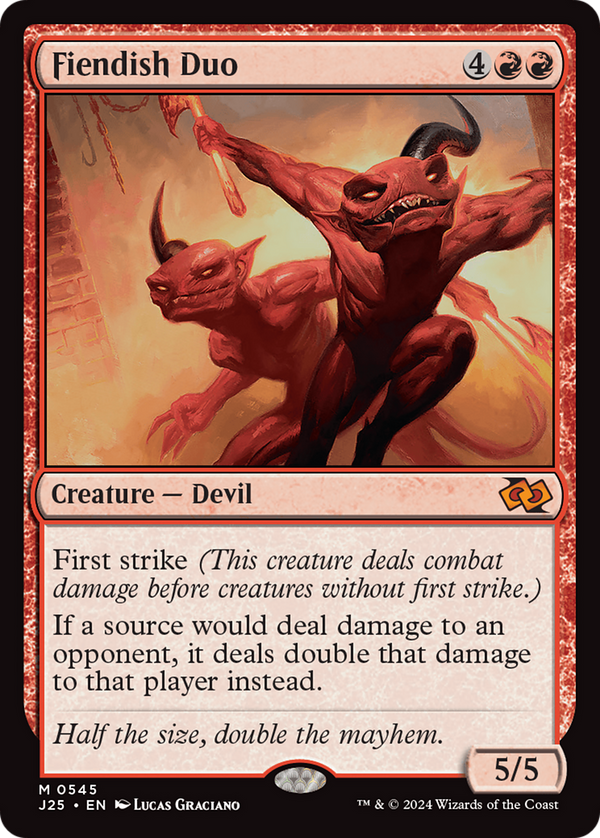 Fiendish Duo (J25)