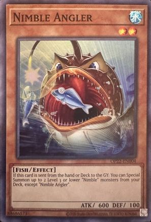 Nimble Angler - OP22-EN004 - Super Rare - Unlimited
