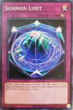 Summon Limit - OP22-EN027 - Common - Unlimited