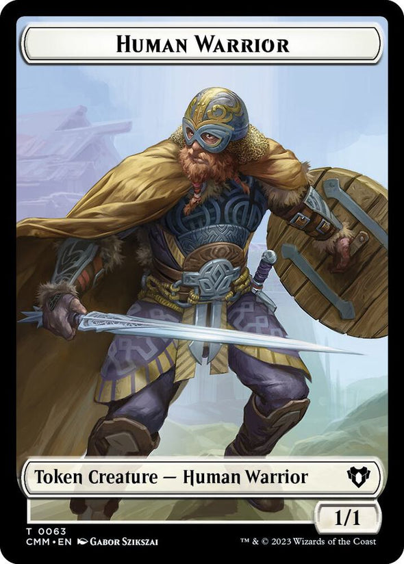 Zombie Army // Human Warrior Token (TCMM)