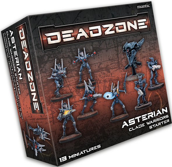 Deadzone - Asterians - Clade Warriors Starter