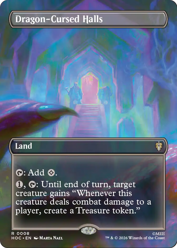 Dragon-Cursed Halls - Borderless (HOC)