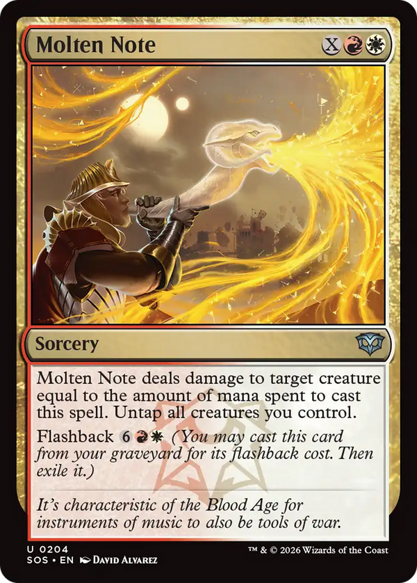 Molten Note (SOS)