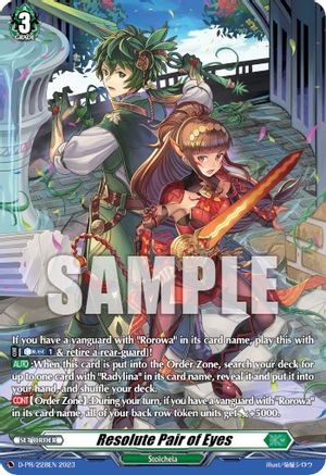 Resolute Pair of Eyes (228) - D-PR/228EN 2023 - Promo