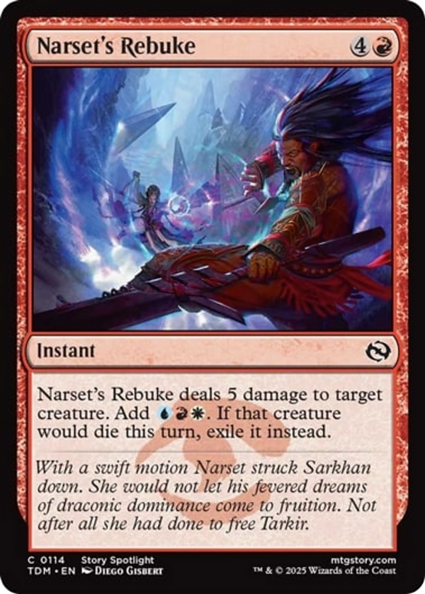 Narset's Rebuke (TDM)