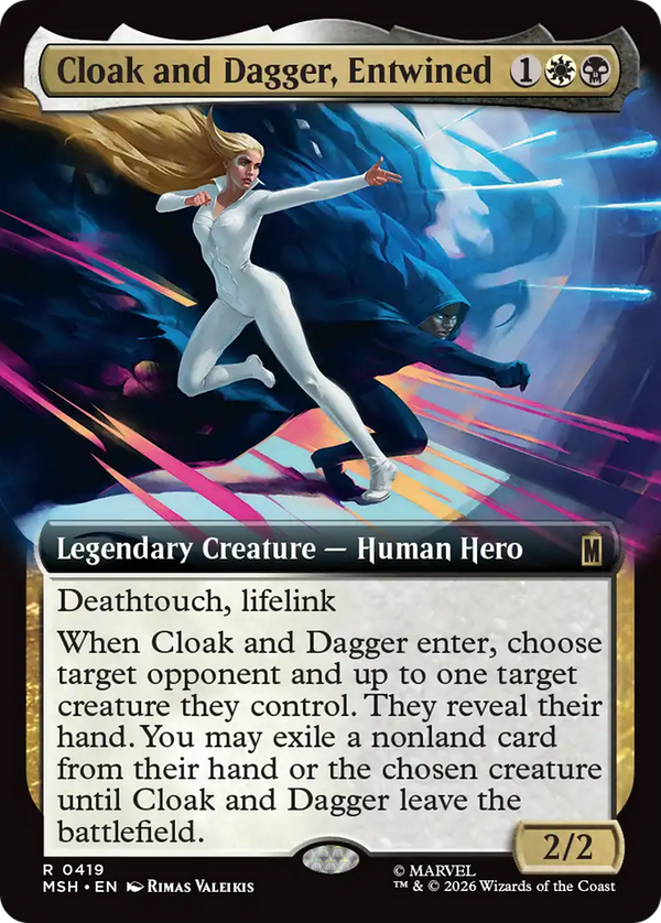 Cloak and Dagger, Entwined - Extended Art (MSH) (Pre-Order)