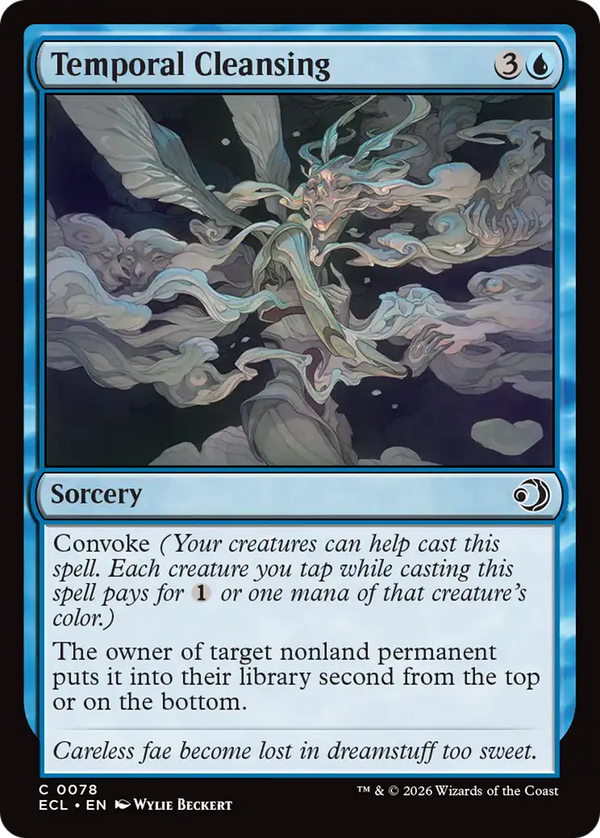 Temporal Cleansing (ECL)