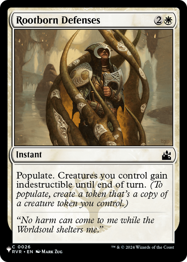 Rootborn Defenses - RVR Reprint (PLST)