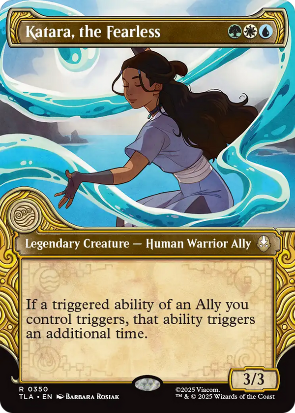 Katara, the Fearless - Elemental Frame Showcase (TLA)