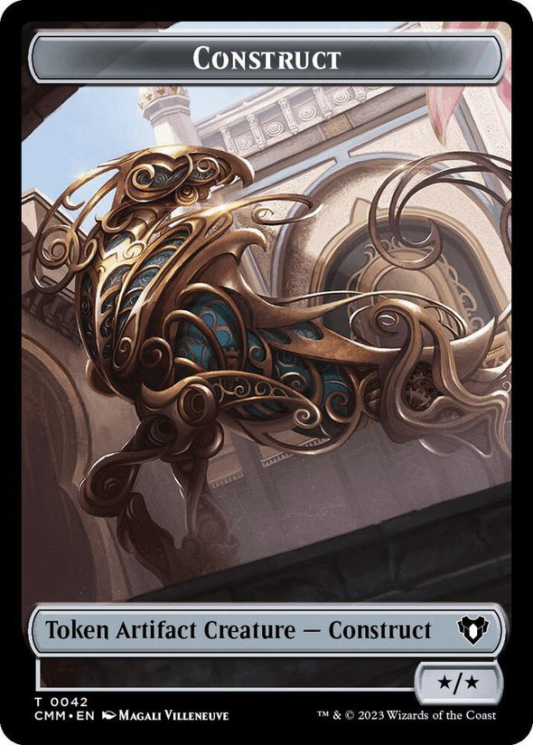 Servo // Construct Token (Foil) (TCMM)