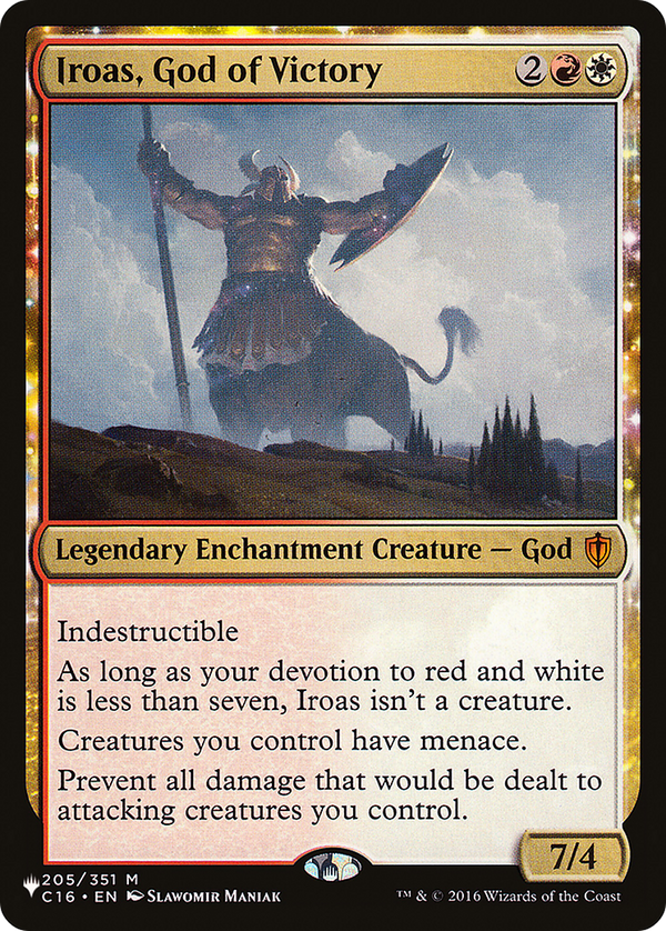 Iroas, God of Victory - C16 Reprint (PLST)