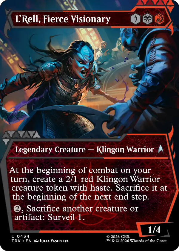 L'Rell, Fierce Visionary - Showcase (TRK) (Pre-Order)