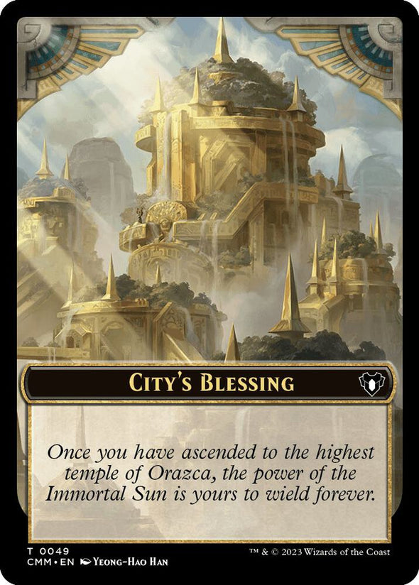Construct Token (075) // City's Blessing Token (TCMM)