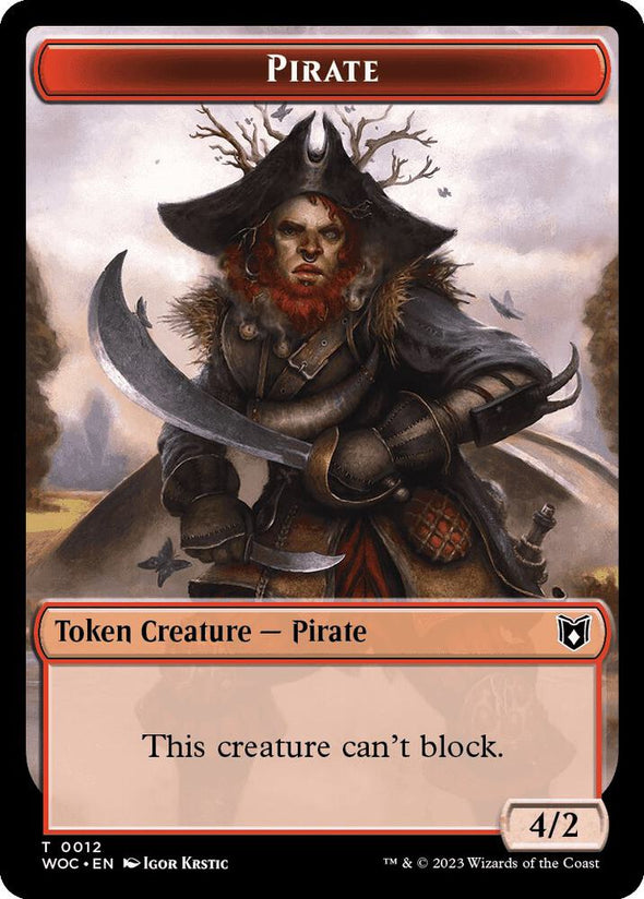 Faerie Rogue (011) // Pirate Token (TWOC)