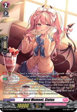 Best Moment, Stolas (Foil) - D-PR/269EN-S - Promo