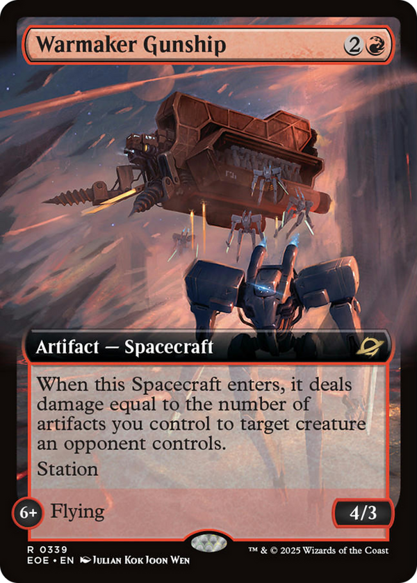 Warmaker Gunship - Extended Art (EOE)