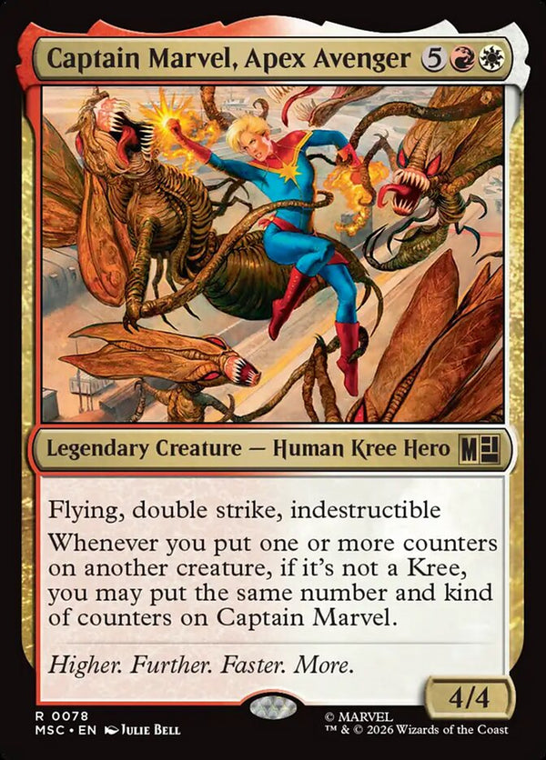 Captain Marvel, Apex Avenger (MSC)