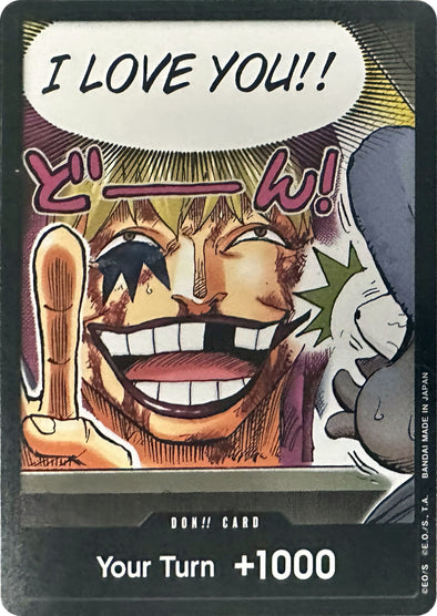 DON!! Card (I LOVE YOU!!) (Special DON!! Card Pack) - Kingdoms of Intrigue (OP04) - DON!!