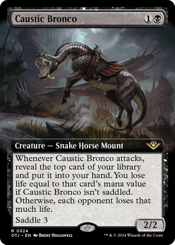 Caustic Bronco - Extended Art (OTJ)