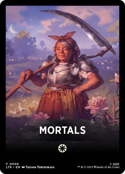 Mortals Theme Card Token (JLTR)