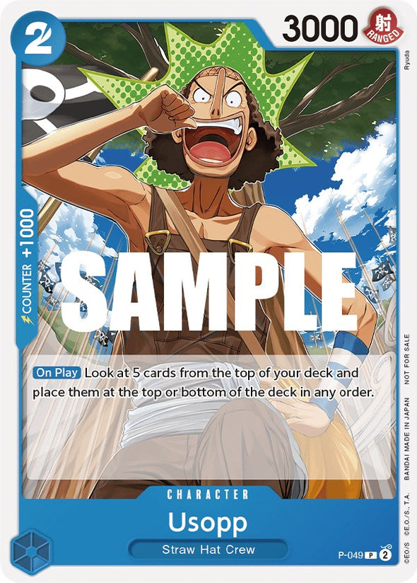 Usopp (Sealed Battle Kit Vol. 1) - P-049- Promo