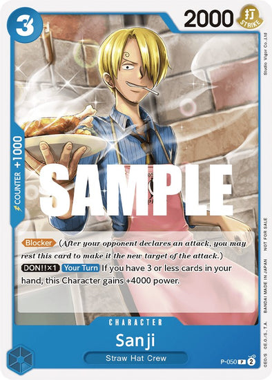 Sanji (Sealed Battle Kit Vol. 1) - P-050 - Promo