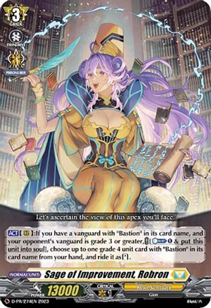 Sage of Improvement, Robron - D-PR/274 - Promo