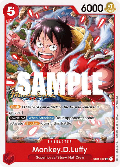 Monkey.D.Luffy (Tournament Pack Vol. 5) - ST01-012 - Promo