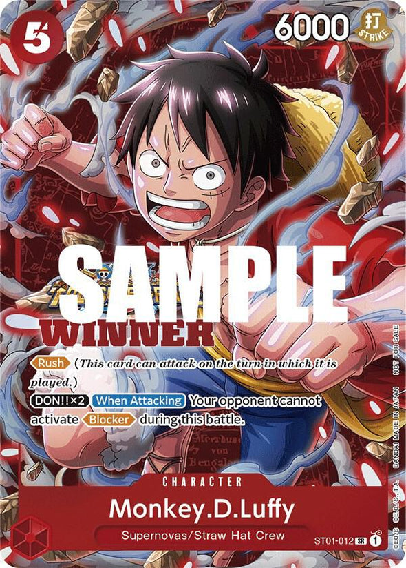 Monkey.D.Luffy (Winner Pack Vol. 5) - ST01-012 - Promo