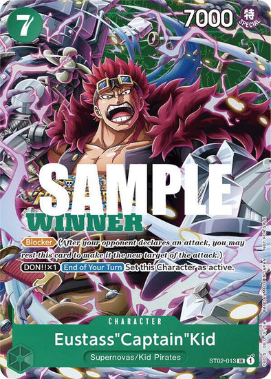 Eustass"Captain"Kid (Winner Pack Vol. 5) - ST02-013 - Promo