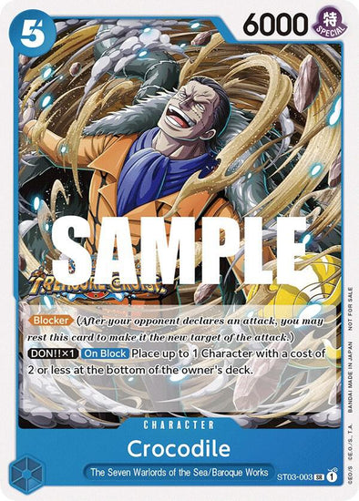 Crocodile (Tournament Pack Vol. 5) - ST03-003 - Promo