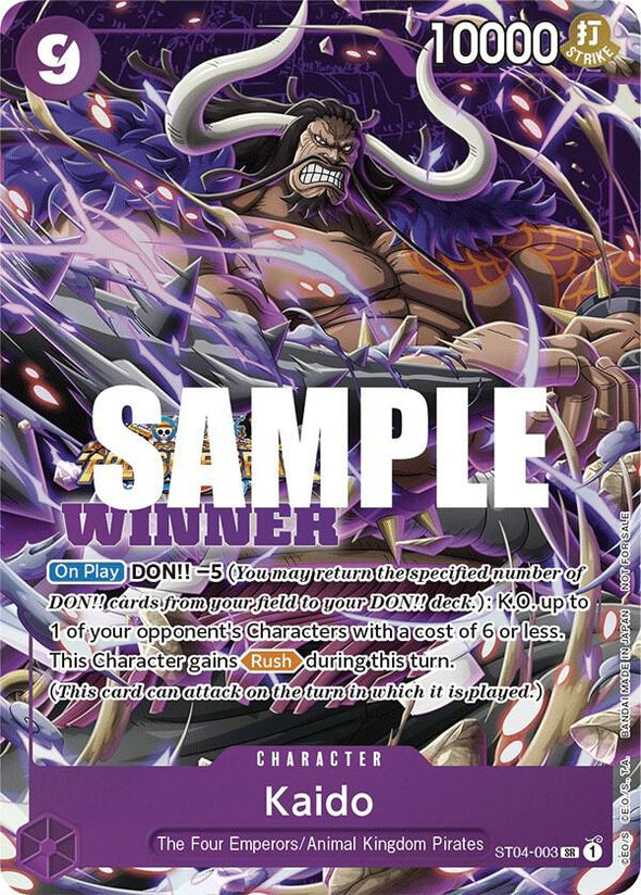 Kaido (Winner Pack Vol. 5) - ST04-003 - Super Rare