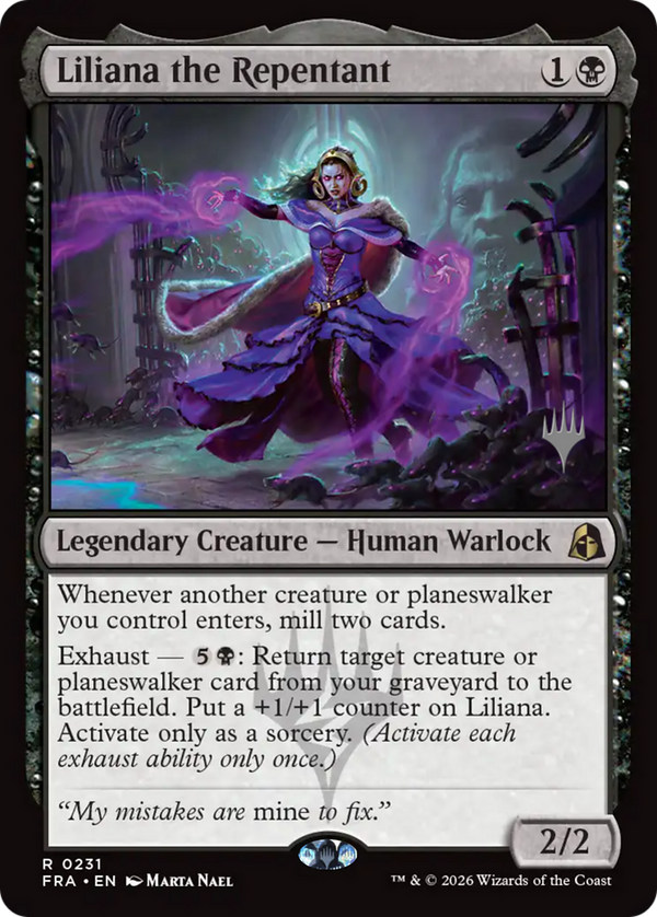 Liliana the Repentant - Promo Pack (PFRA)