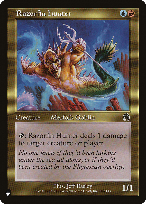 Razorfin Hunter - APC Reprint (PLST)
