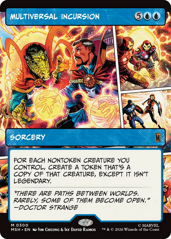 Multiversal Incursion - Panel Showcase (MSH) (Pre-Order)